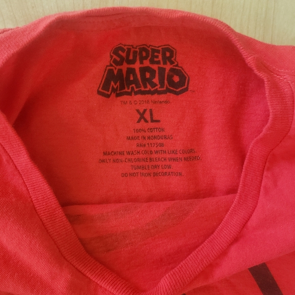 🚀Super Mario Red T Shirt - Picture 3 of 3